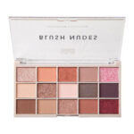 MUA Eyeshadow Palette 15 Shade Blush Nudes - Image 2
