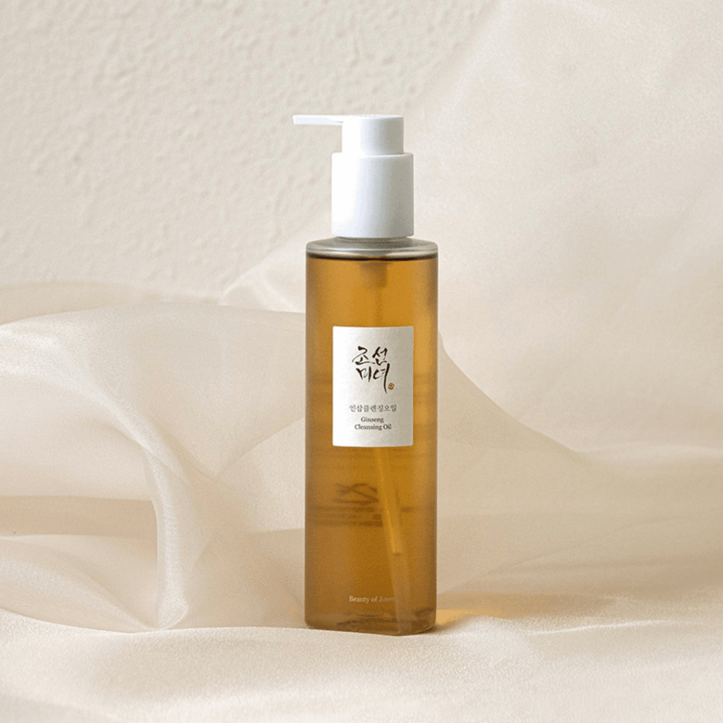 Ginseng cleansing oil με έλαιο καθαρισμού με έλαιο σόγιας και ginseng