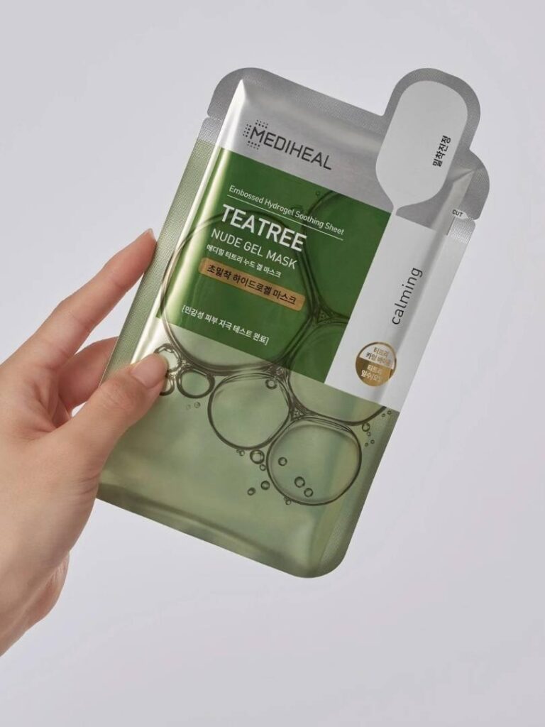 Mediheal Teatree Nude Gel Mask- Καταπραϋντική μάσκα με τειόδεντρο και προβιοτικά