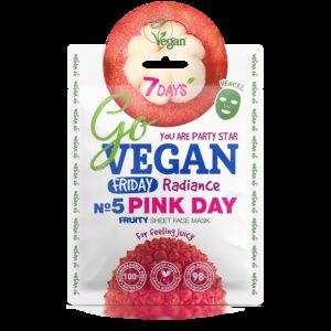 7DAYS Face mask PINK DAY For feeling juicy