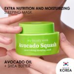 7DAYS MY BEAUTY WEEK AVOCADO SQUASH Nourishing sleeping mask , 50 ml - Image 4