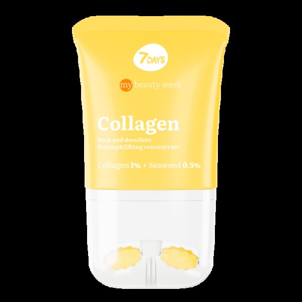 7DAYS MY BEAUTY WEEK COLLAGEN Neck and decollete firming & lifting concentrate Collagen 1% + Lanablue 0