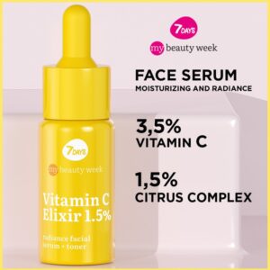 5% Radiance facial serum + toner