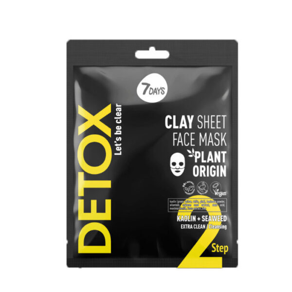 7DAYS SM Detox Clay Step 2   ΠΡΟΣΦΟΡΑ 3+1 ΔΩΡΟ