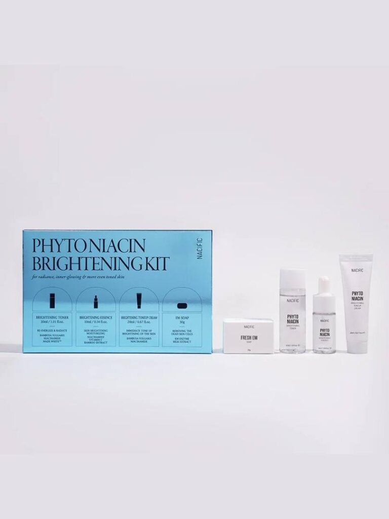 Nacific Phyto Niacin Brightening Kit – Σετ με 4 προϊόντα για φωτεινό & λαμπερό δέρμα