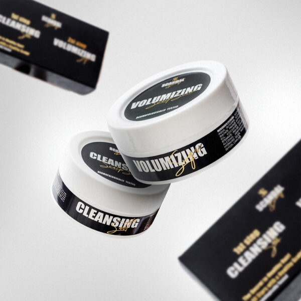 Scalp Scrubs Double Set Cleansing Salt 80ml & Volumizing 80ml