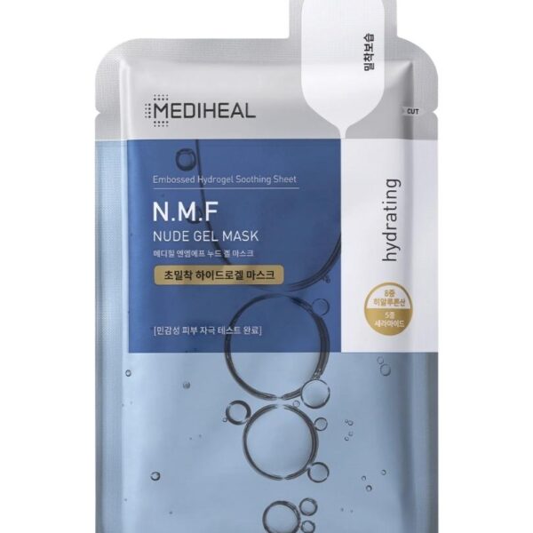 Mediheal N.M.F Nude Gel Mask-Μάσκα υδρογέλης για εντατική ενυδάτωση.
