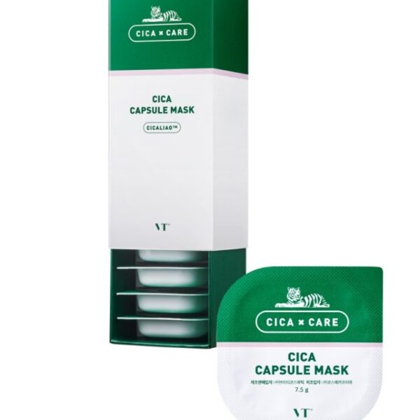 CICA Capsule Mask (10 τεμ)- Κάψουλες αργίλου για βαθύ καθαρισμό και ενυδάτωση