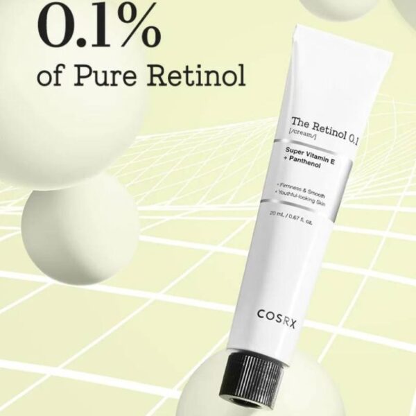 The Retinol 0.1 Cream - Ενυδατική κρέμα με 0.1% καθαρή ρετινόλη
