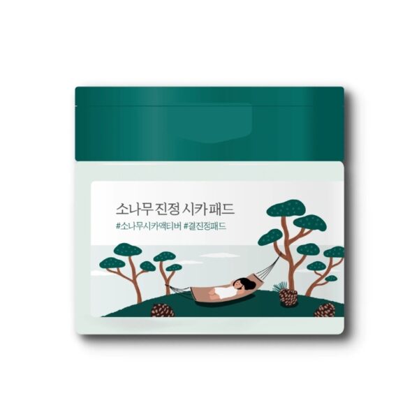 ΝΕΟ ΠΡΟΙΟΝ  Round lab Pine Calming Cica pad- Απολεπιστικά δισκία