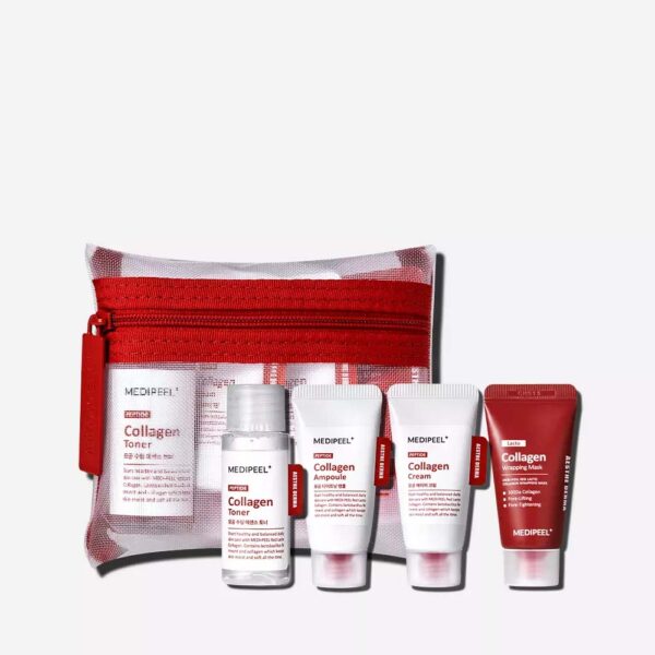 MEDI-PEEL Red Lacto Collagen Skin Care Trial Kit