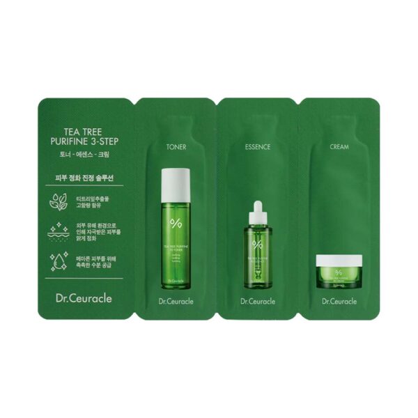 Dr. Ceuracle Tea Tree Purifine Toner & Essence & Cream 1