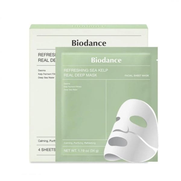 Μάσκα Προσώπου Refreshing Sea Kelp Real Deep Mask 1τμχ | Biodance